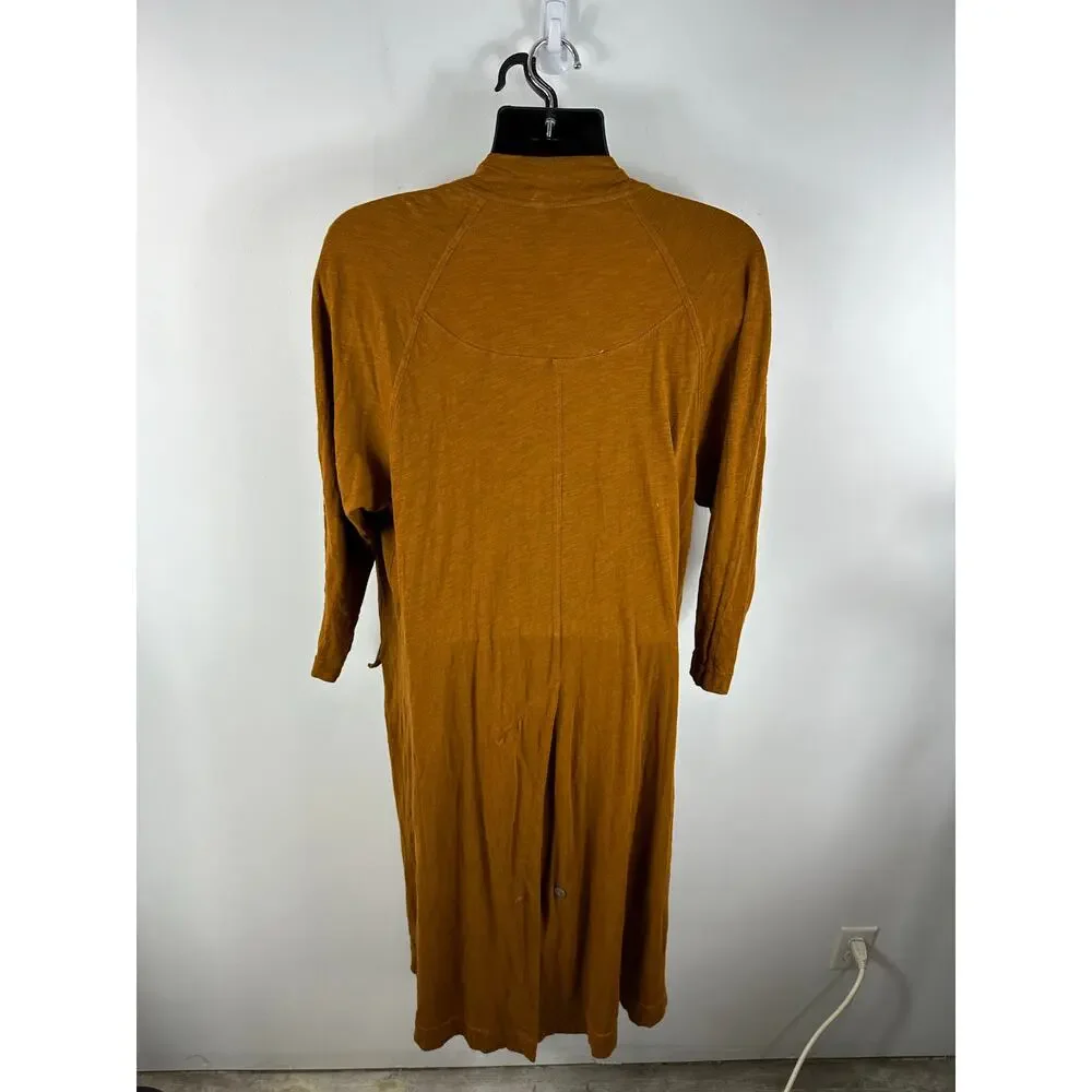 Free People Intimately Until Now Cardigan Boho Chic Maxi Length Sz XS Oversized - Picture 4 of 15